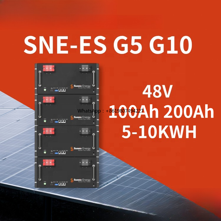 Energy Storage Rack - Sistem Penyimpanan Energi Rumah 48V 100Ah