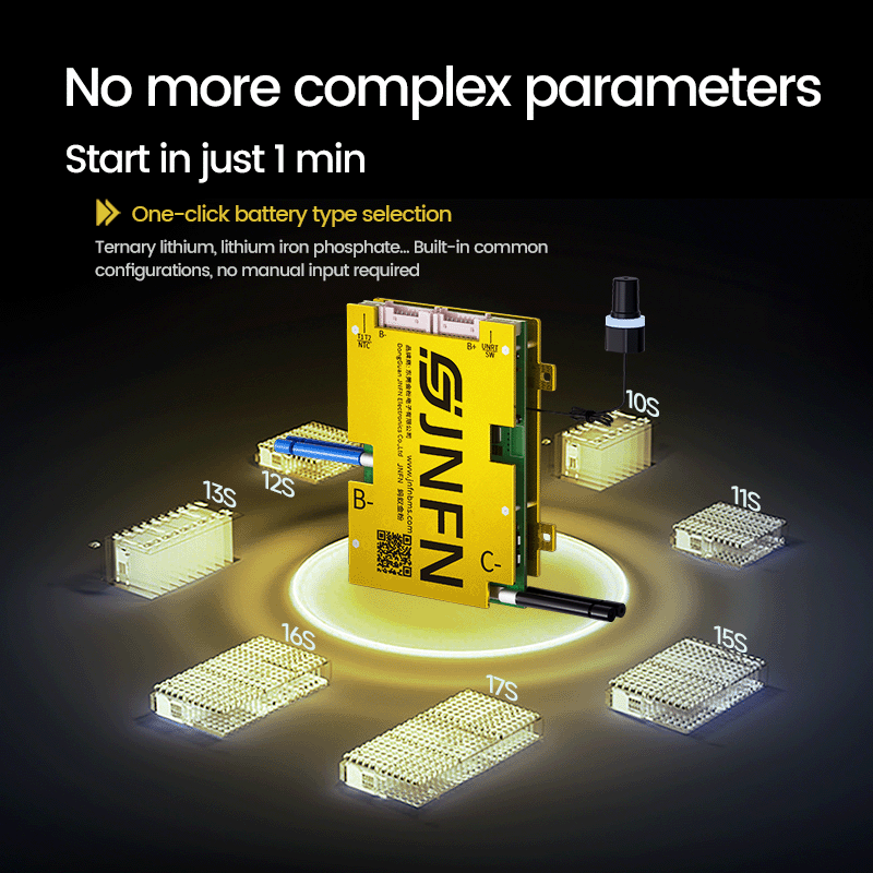 ANT BMS 7S 8S 16S 17S 40A 60A  - Smart Bms ulasan dan harga