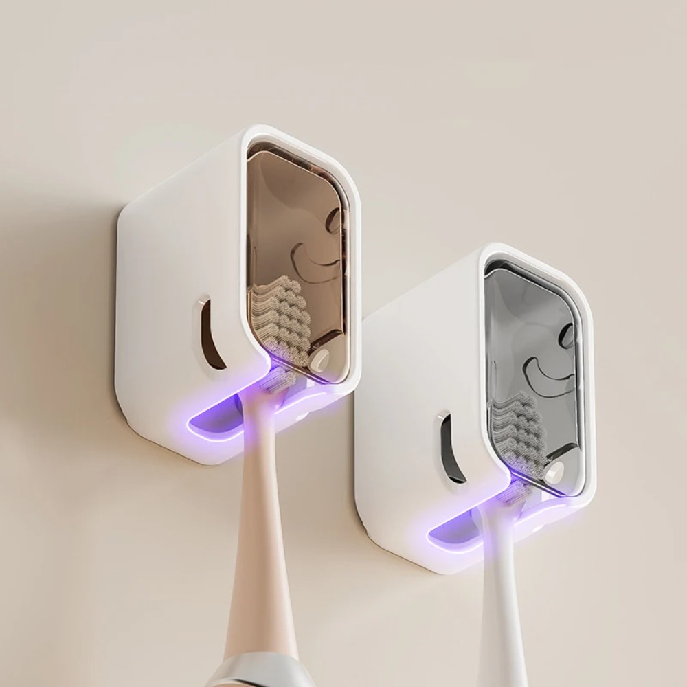 2 Buah Tempat Sikat Gigi Flip- - Energy Storage Rack ulasan dan harga