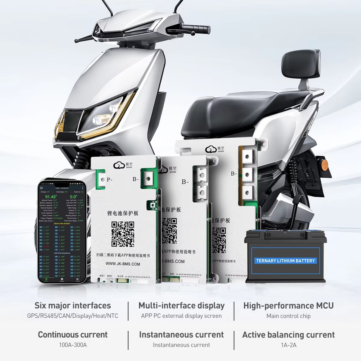 JIKONG JK-B2A24S30P 300A Activ - Smart Bms ulasan dan harga