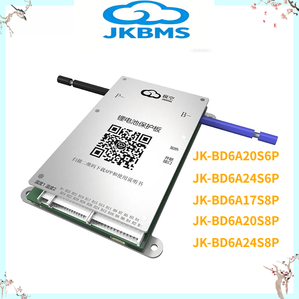 JK BMS JK-BD6A20S6P 60A 80A Sm - Smart Bms ulasan dan harga