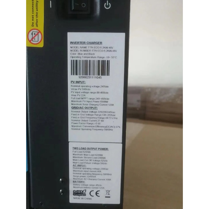 Inverter Surya Hibrida 3kw 5kw - Renewable Energy Us ulasan dan harga