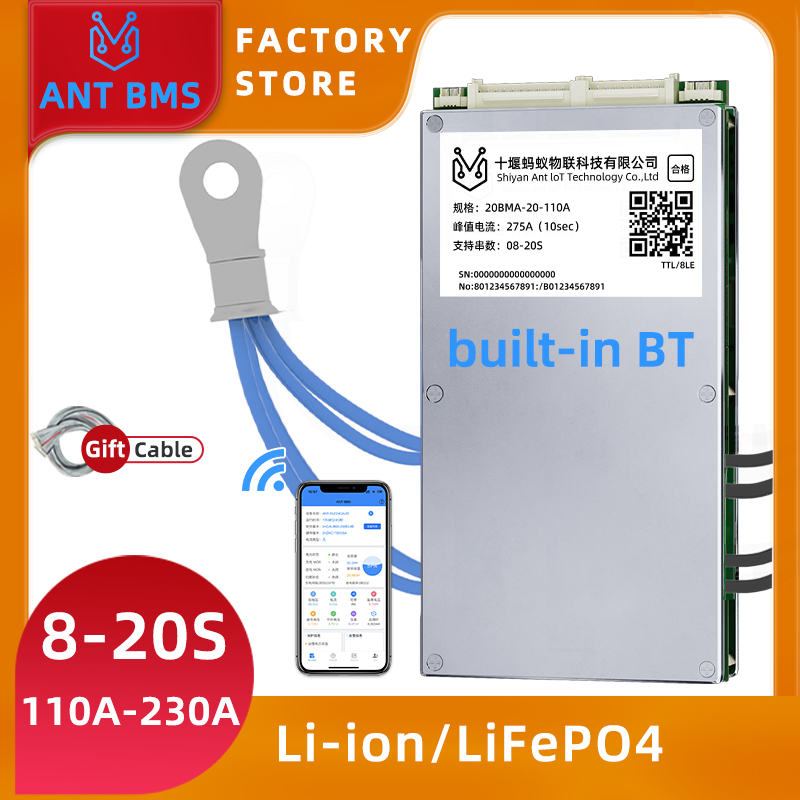 ANT Smart Balance BMS 8S-20S d - Smart Bms ulasan dan harga